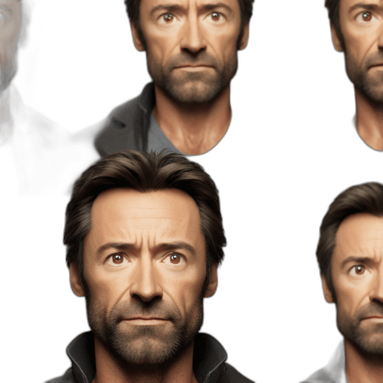 hugh jackman wolverine emoji