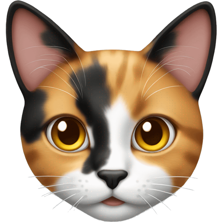 Calico cat emoji