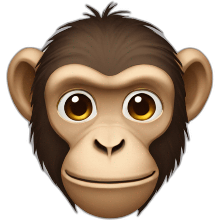 monkey with anonymous mask emoji