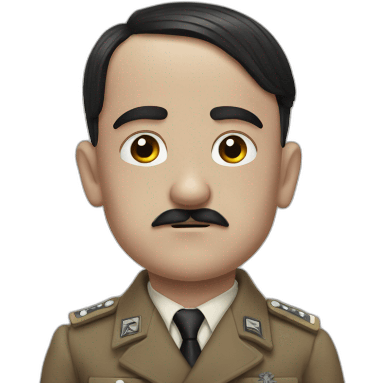 Hitler pas content emoji