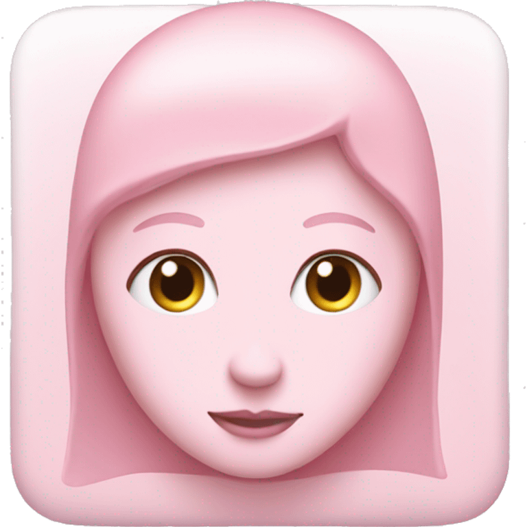 pastel pink ipad without face with screen emoji