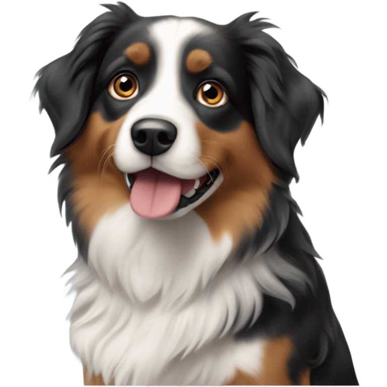 realistic cavalier australian shepherd mix emoji