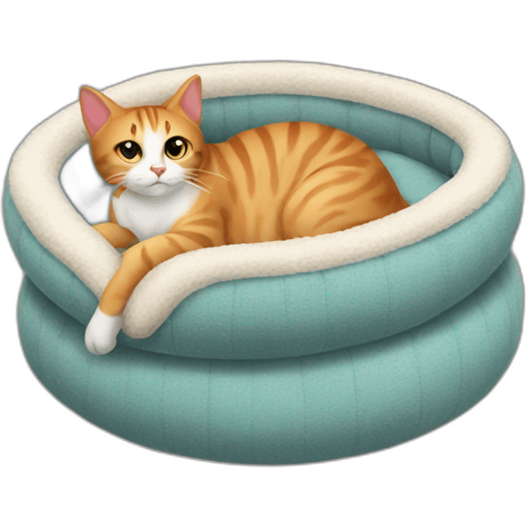 cat bed emoji