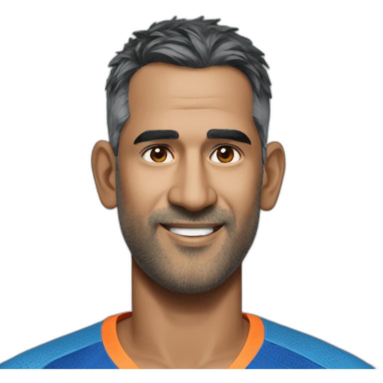 Dhoni emoji