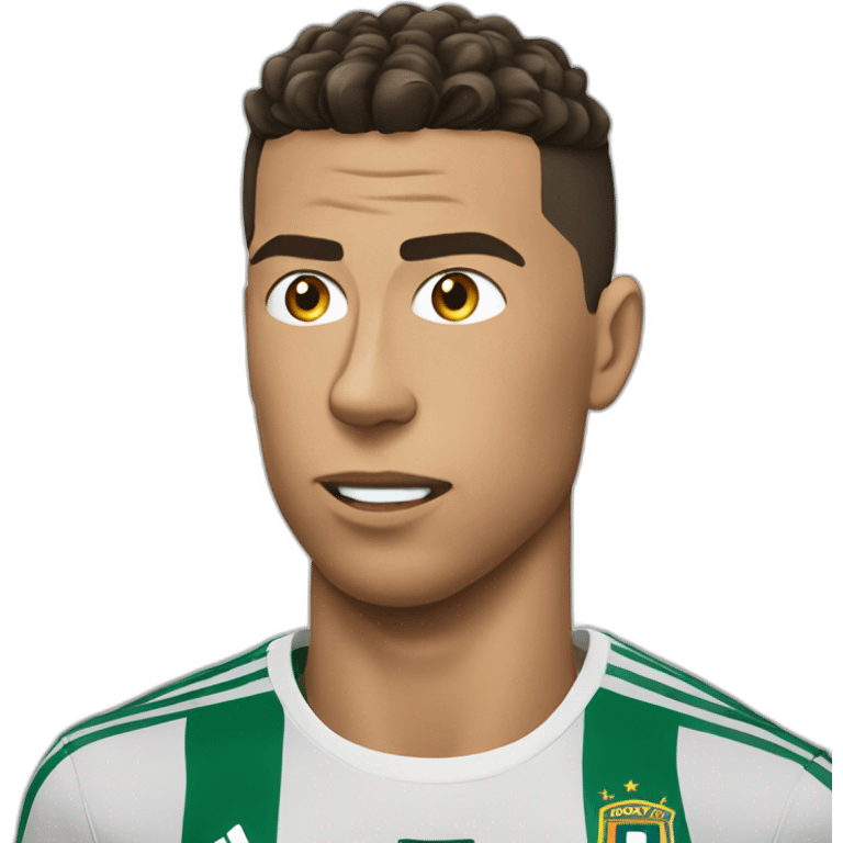 Ronaldo qui fait caca emoji