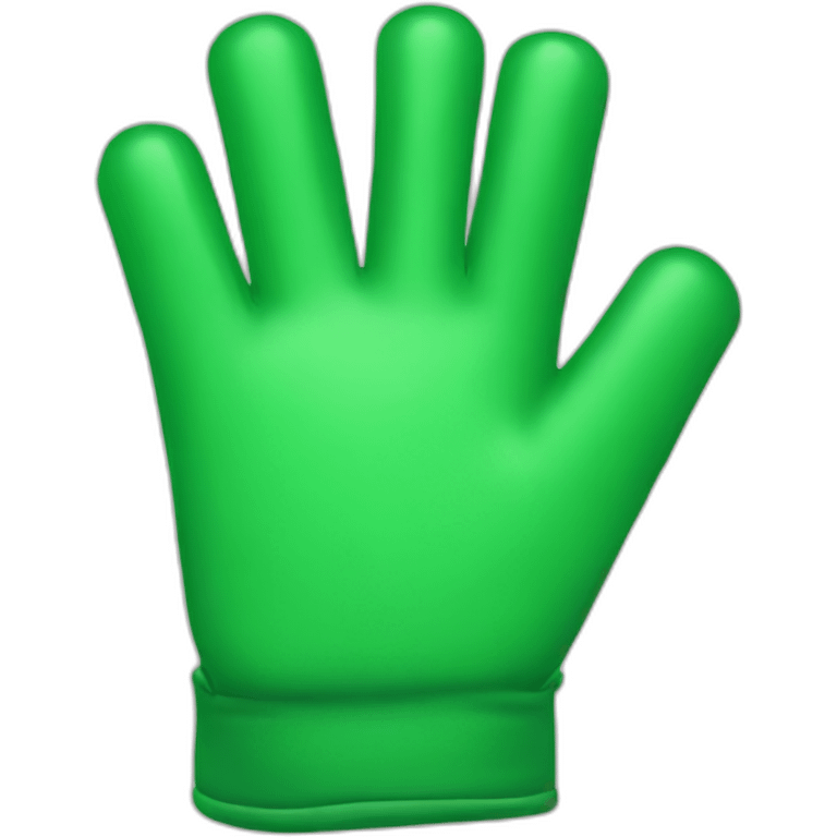 green gloves emoji