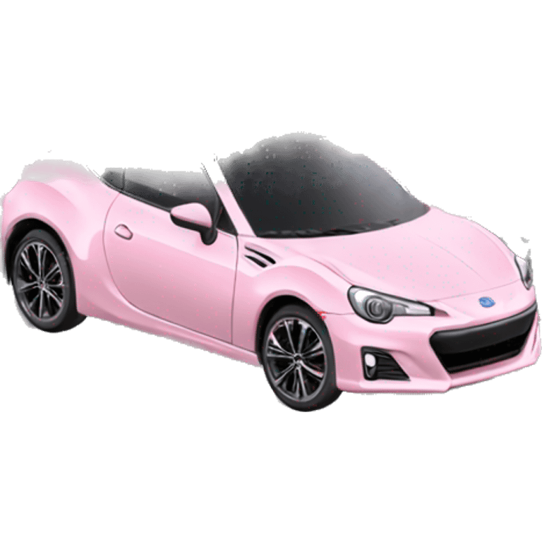 light pink subaru brz  emoji