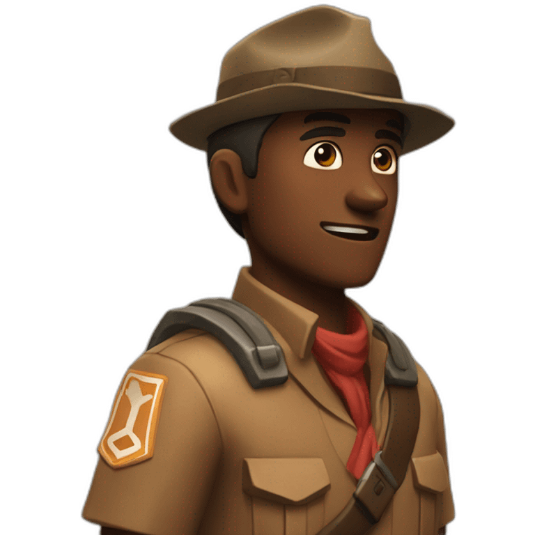 Scout from team fortress two emoji