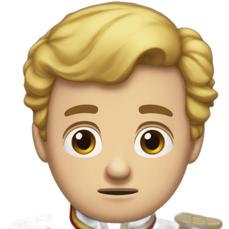 dejected napolean emoji