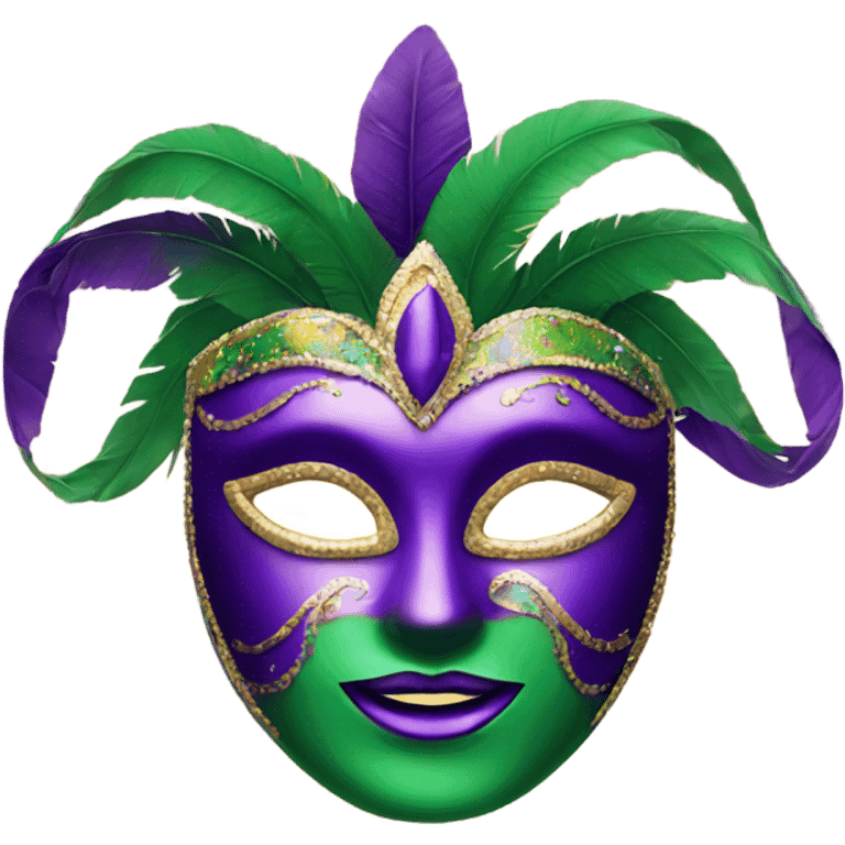 Mardi Gras mask emoji