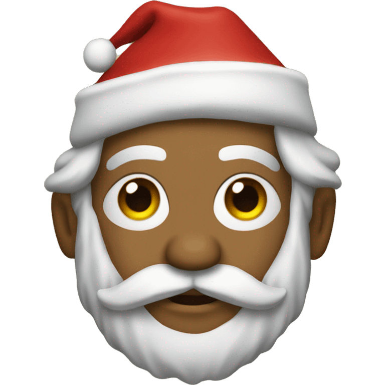 Santa on the show survivor  emoji