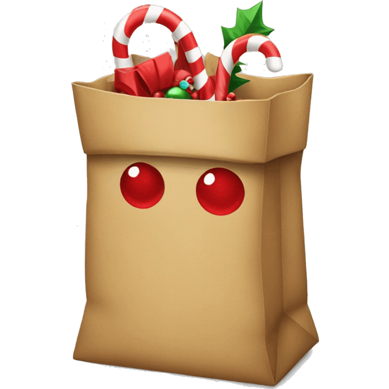 Christmas bag emoji