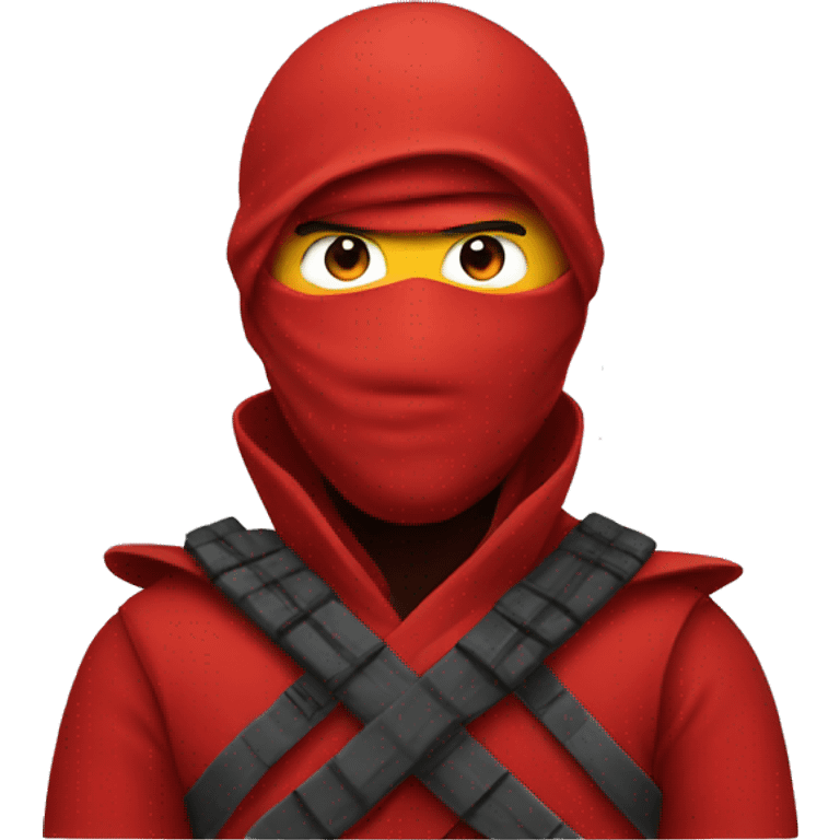 Red ninja emoji emoji