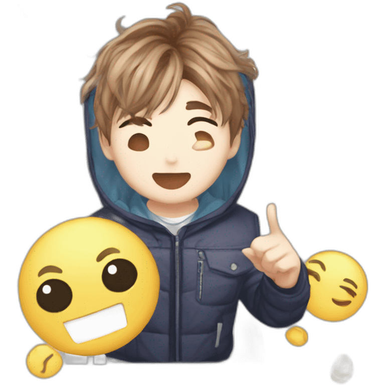 jeon junkook korea idol emoji