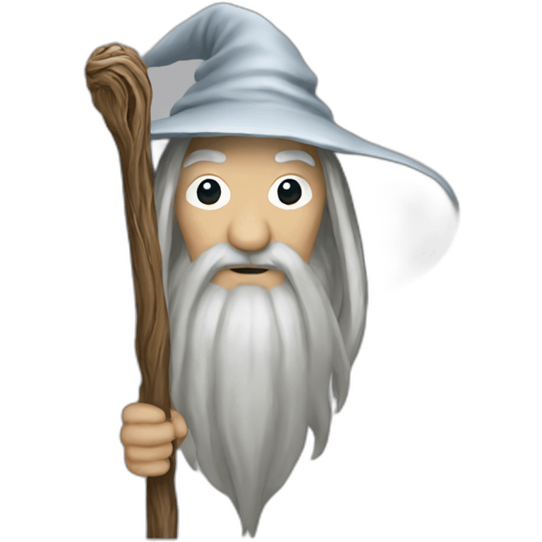 Gandalf staff emoji