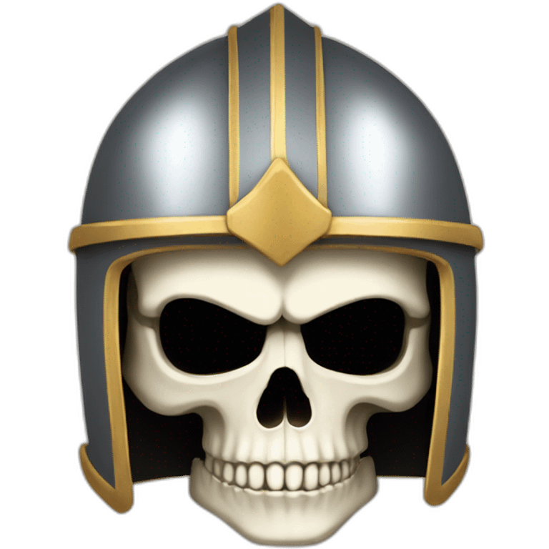 skull with knight helmet emoji