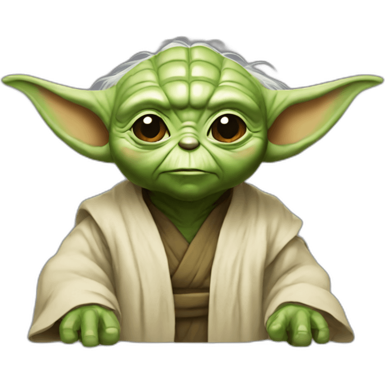 yoda middle emoji