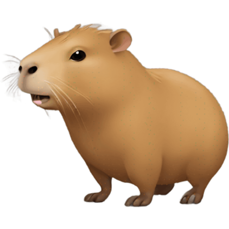 Capybara like emoji