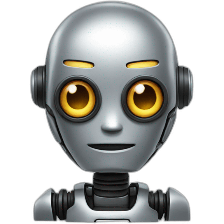 Robot chat emoji