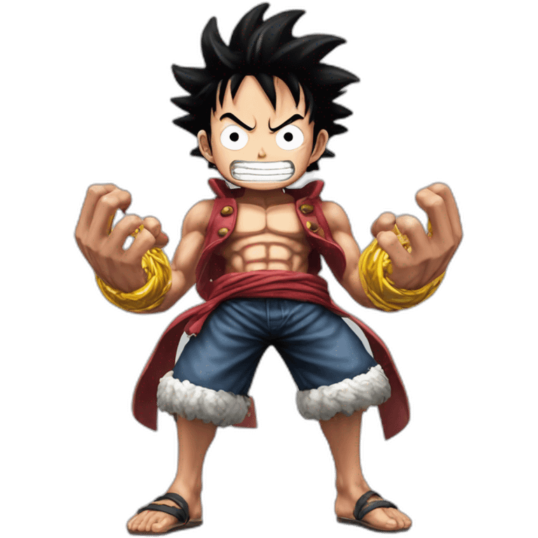 Luffy gear 4 emoji