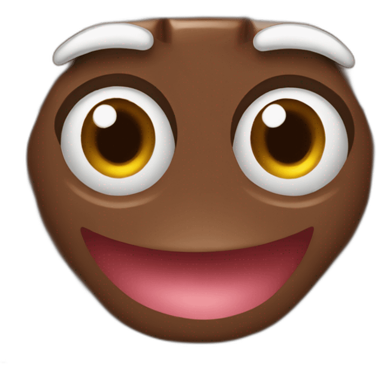 barra de chocolate emoji