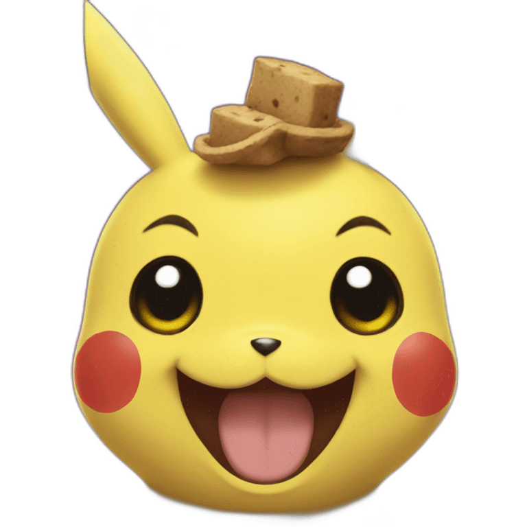 pikachu smile birthday emoji