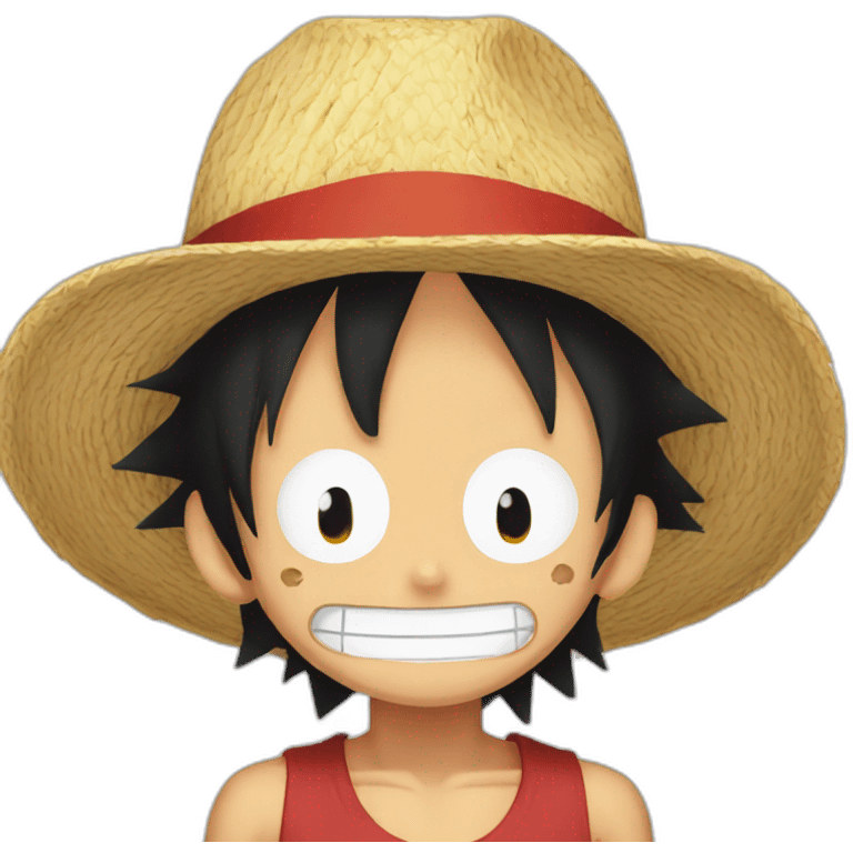 Monkey luffy emoji