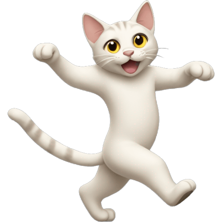 Cat dancing  emoji