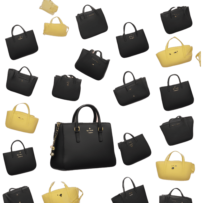 Kate spade bag emoji