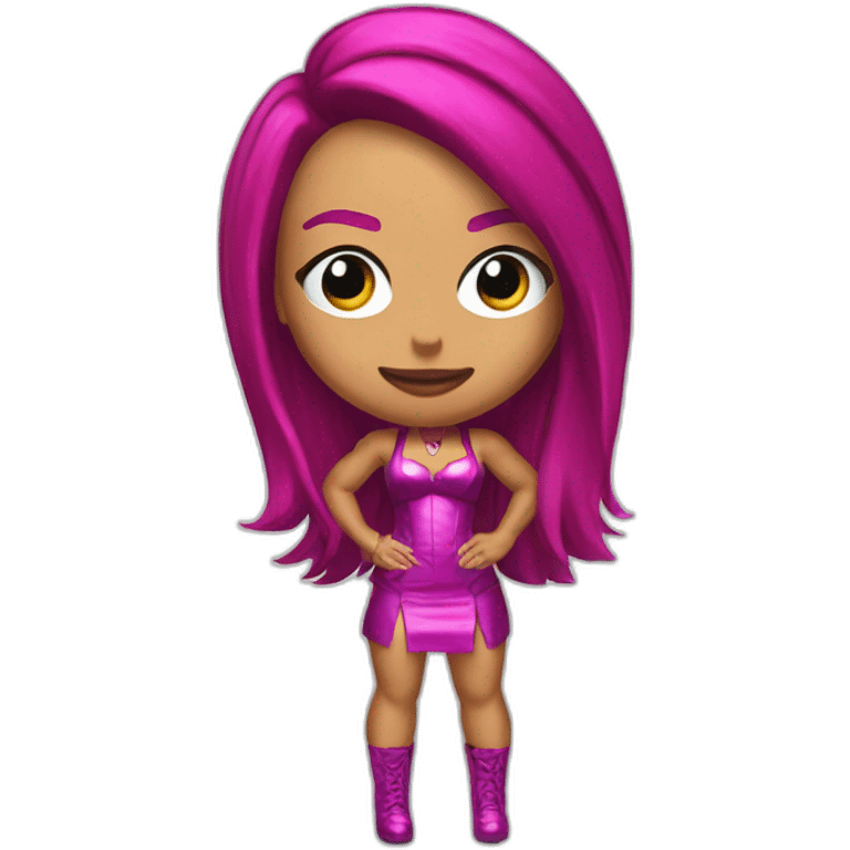 Sasha banks Boss ring emoji emoji