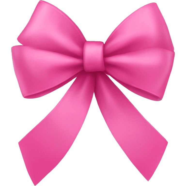 pink ribbon bow emoji