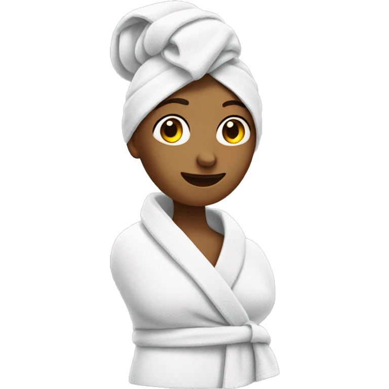 Towel woman emoji