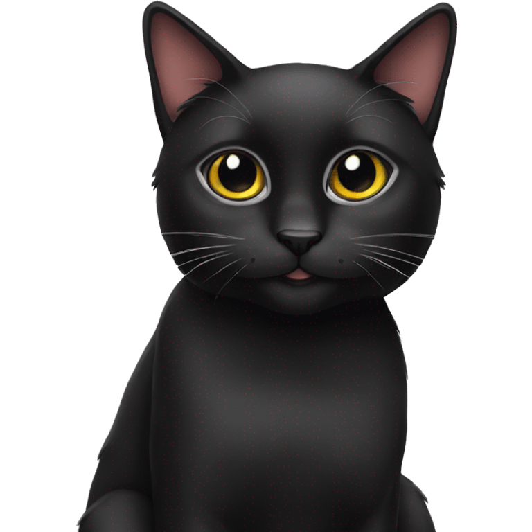 black cat emoji