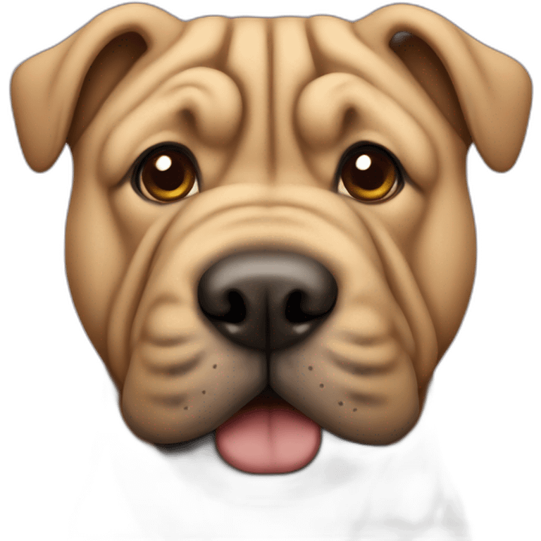 sharpei dog emoji