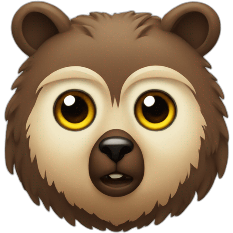 owl bear emoji