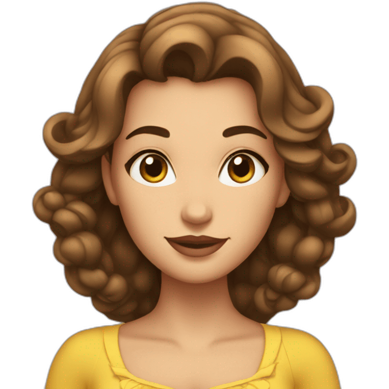 Belle femme emoji