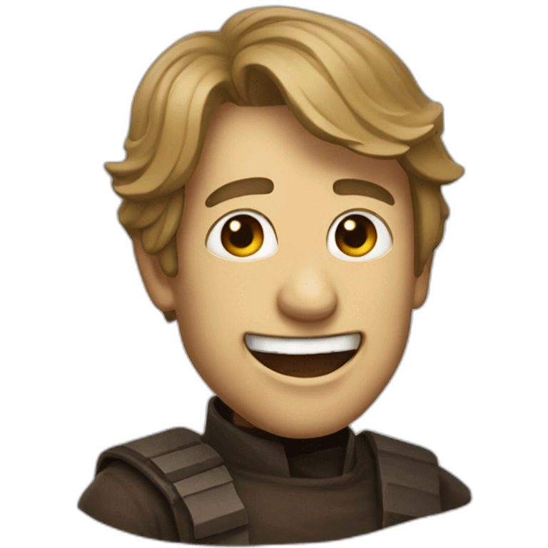 Character Star Wars who laughs  emoji