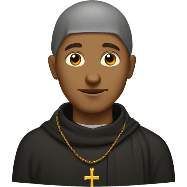 Eastern Orthodox Christian monk emoji