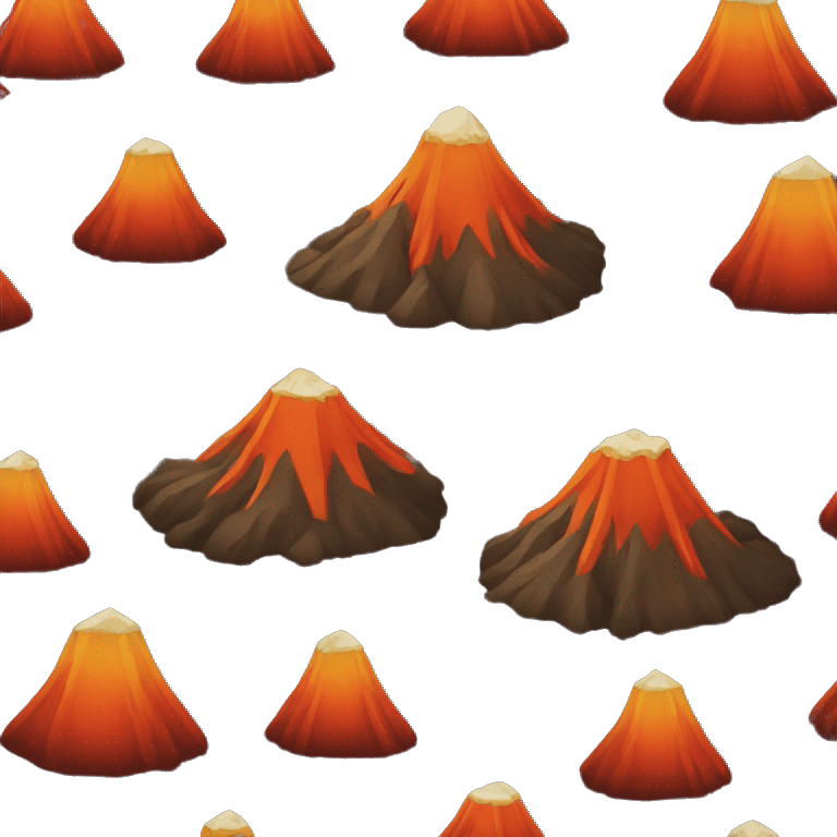 Volcano emoji