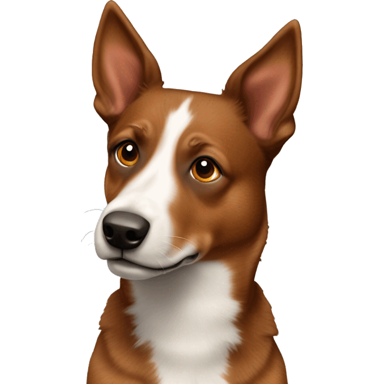 All brown red heeler emoji