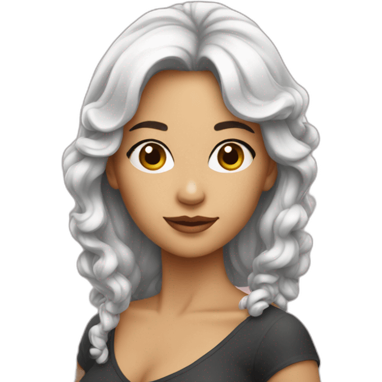 beautiful lady emoji