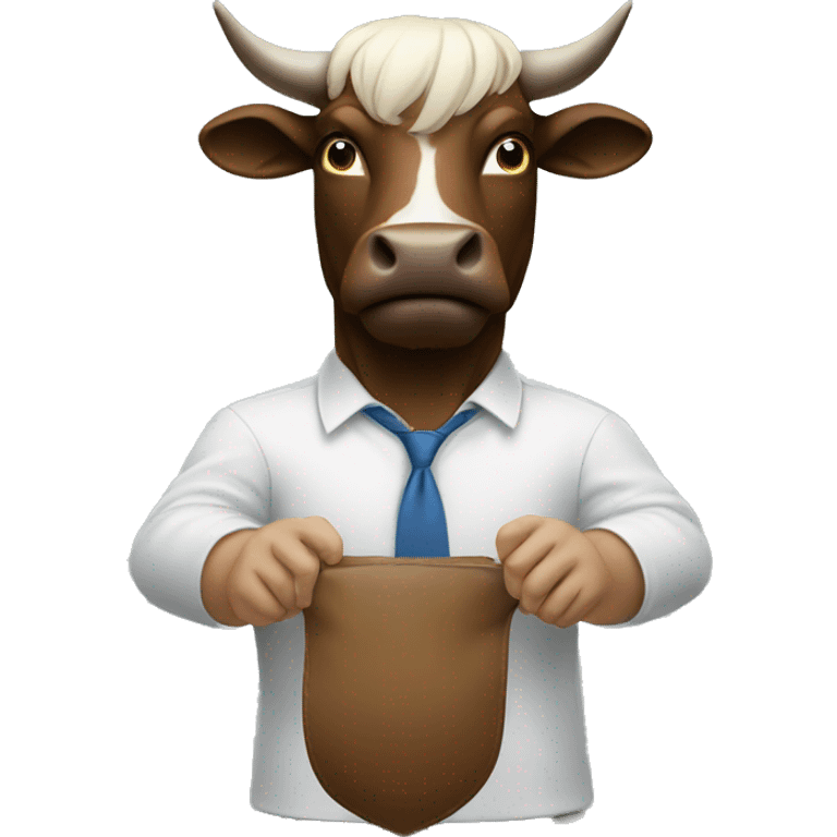 Bull trading emoji