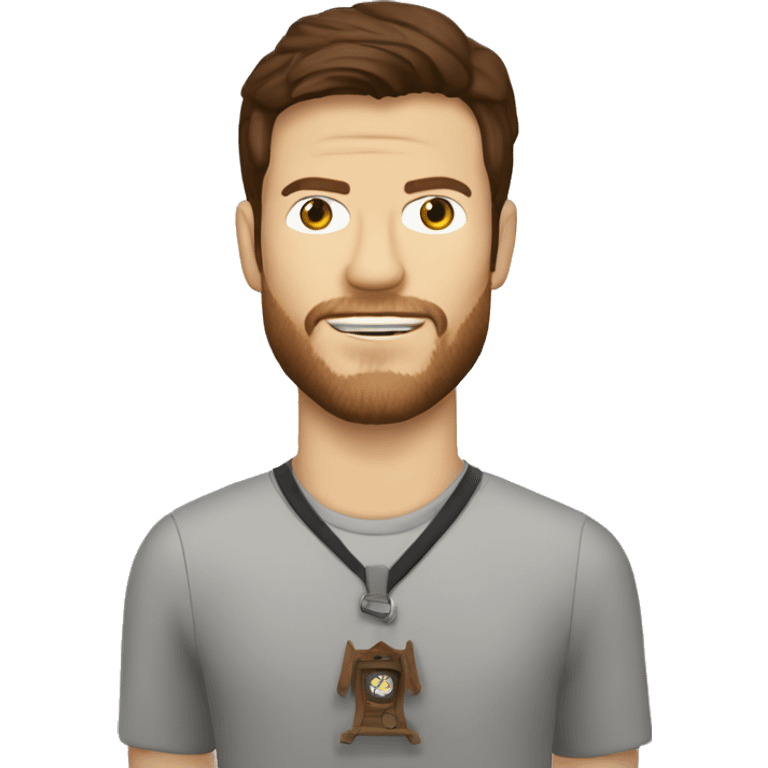 xabi alonso as a cuckoo clock emoji