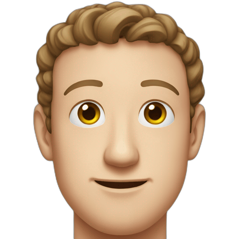 mark zuckerberg face icon emoji