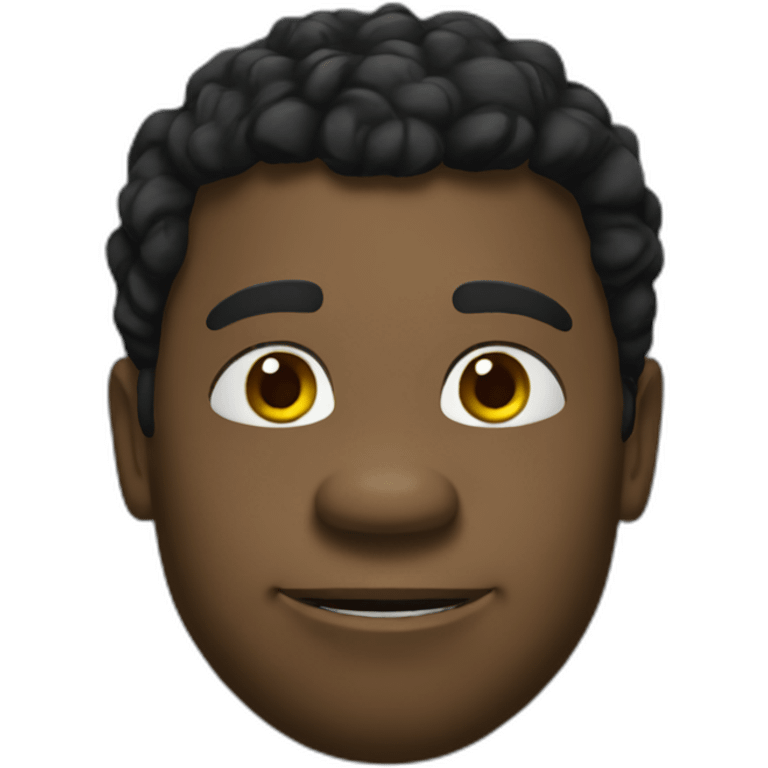 Black shrek emoji