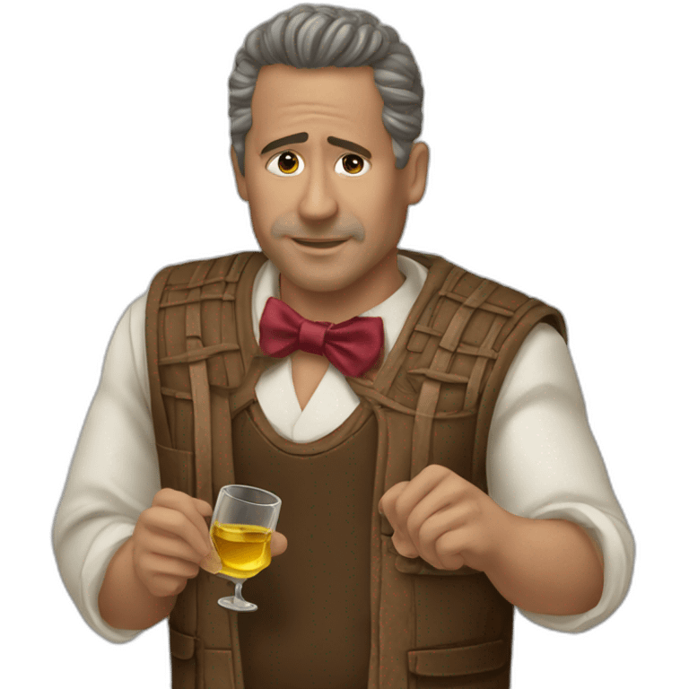 El Ron liquer puro emoji