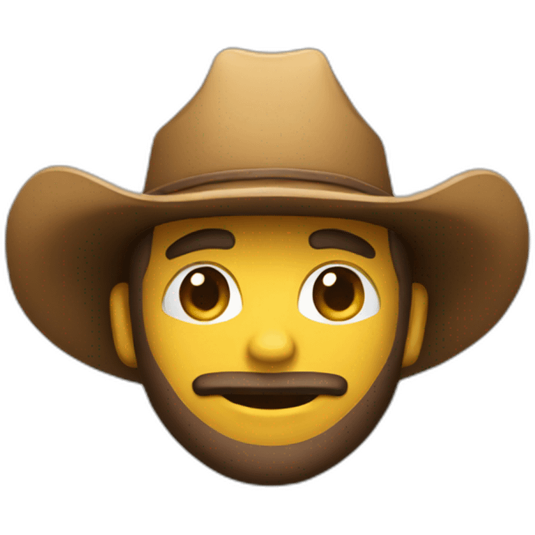 a gamer with a cowboy hat emoji