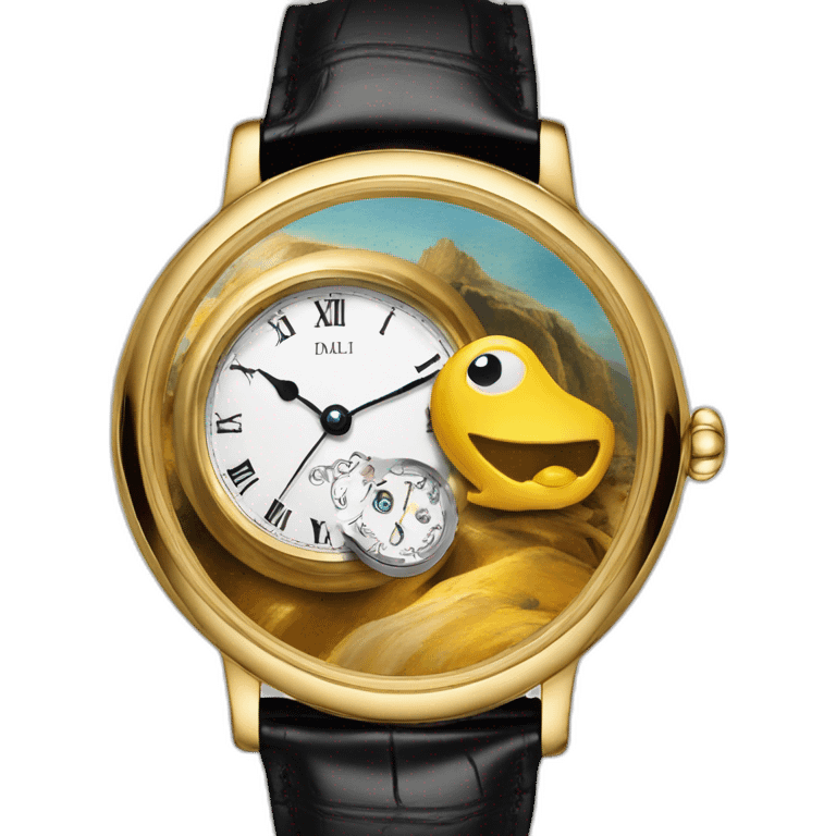 Les montres molles de Dali emoji