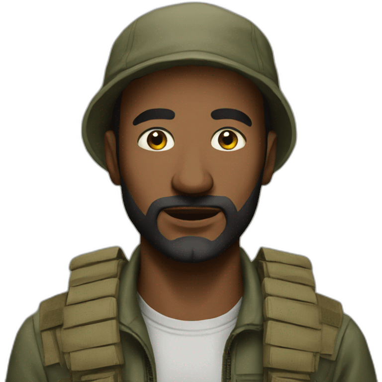 american-prepper-portrait emoji