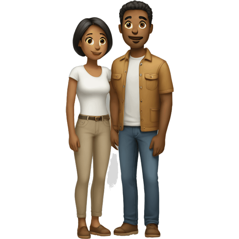 couple standing emoji